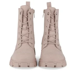 Bottines Rangers ROSE Fille Motif Uni Lacets