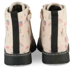 Bottines Rangers ROSE Fille Motif Animal Lacets