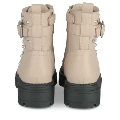 Bottines Rangers ROSE Fille Motif Clouté Lacets