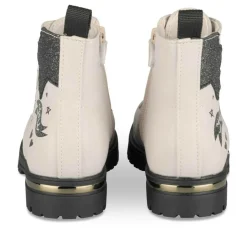 Bottines Rangers ROSE Fille Motif Paillettes Lacets