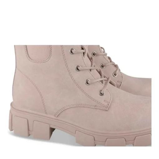 Bottines Rangers ROSE Fille Motif Uni Lacets