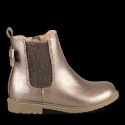 Bottines ROSE Fille Motif Uni Fermeture éclair