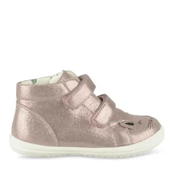 Bottines ROSE Fille Motif Animal Scratch