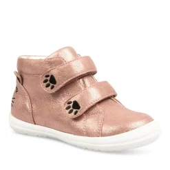 Bottines ROSE Fille Motif Uni Scratch