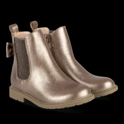 Bottines ROSE Fille Motif Uni Fermeture éclair