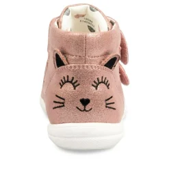 Bottines ROSE Fille Motif Uni Scratch