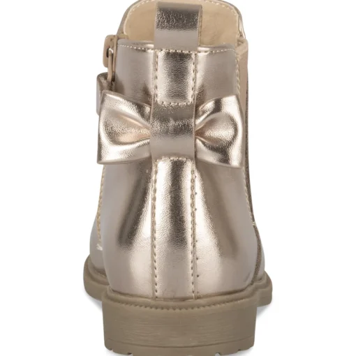 Bottines ROSE Fille Motif Uni Fermeture éclair