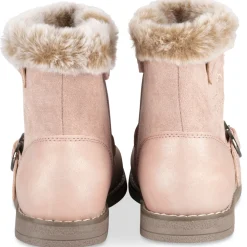 Bottines ROSE Fille Motif Paillettes Fermeture éclair