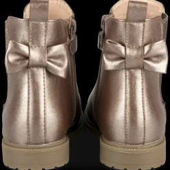 Bottines ROSE Fille Motif Uni Fermeture éclair