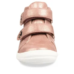 Bottines ROSE Fille Motif Uni Scratch