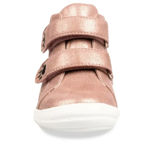 Bottines ROSE Fille Motif Uni Scratch