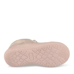 Bottines ROSE Fille Motif Paillettes Lacets