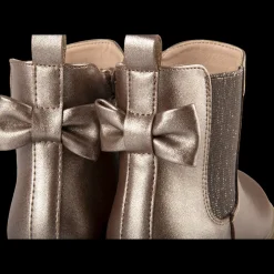 Bottines ROSE Fille Motif Uni Fermeture éclair