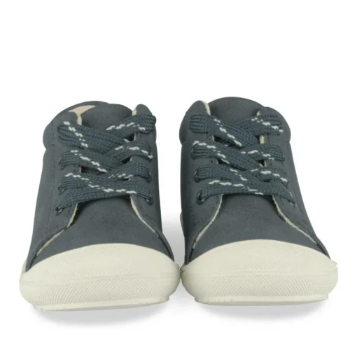 Bottines Toile JEANS Garçon Motif Uni Elastique