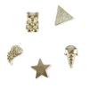 Breloques Jibbitz Gold Icons CROCS