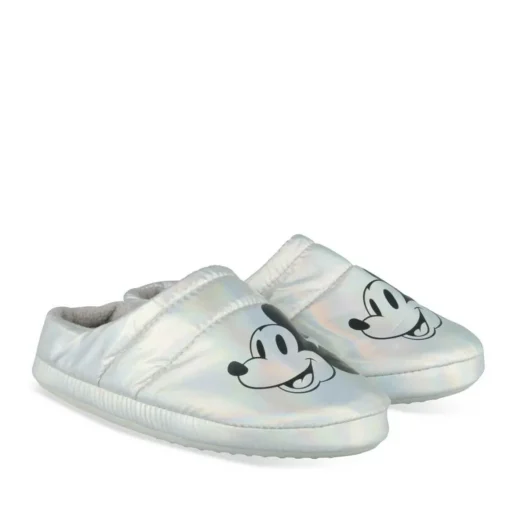 Chaussons ARGENT Fille Motif Uni A Enfiler