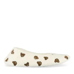 Chaussons Ballerine BEIGE Femme Motif Animal A Enfiler