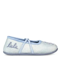 Chaussons Ballerine BLEU Fille Elastique