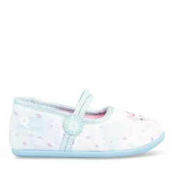 Chaussons Ballerine BLEU Fille Elastique