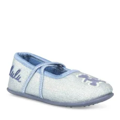 Chaussons Ballerine BLEU Fille Elastique