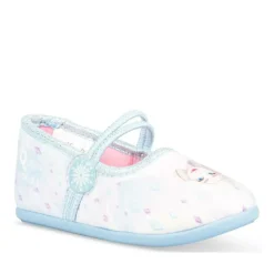 Chaussons Ballerine BLEU Fille Elastique