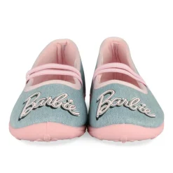 Chaussons Ballerine BLEU Fille Motif Uni A Enfiler