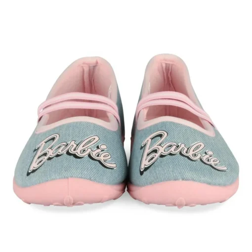 Chaussons Ballerine BLEU Fille Motif Uni A Enfiler