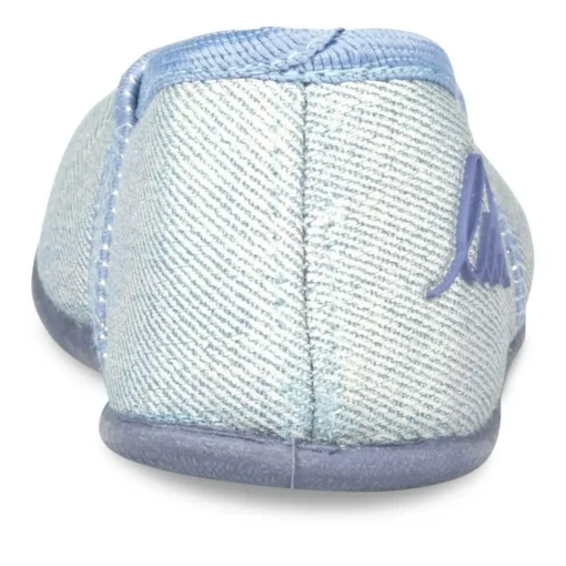 Chaussons Ballerine BLEU Fille Elastique