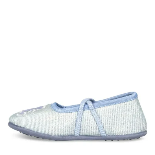 Chaussons Ballerine BLEU Fille Elastique