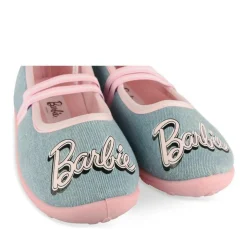 Chaussons Ballerine BLEU Fille Motif Uni A Enfiler