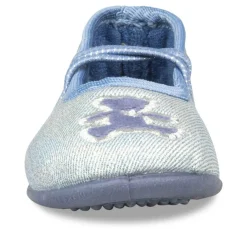 Chaussons Ballerine BLEU Fille Elastique
