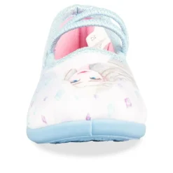 Chaussons Ballerine BLEU Fille Elastique