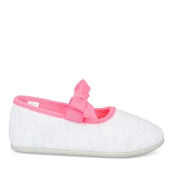 Chaussons Ballerine GRIS Fille Elastique