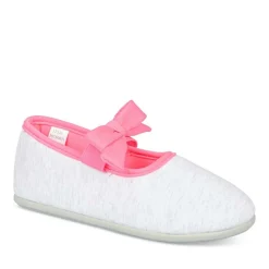 Chaussons Ballerine GRIS Fille Elastique
