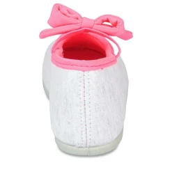 Chaussons Ballerine GRIS Fille Elastique