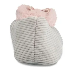 Chaussons Ballerine GRIS Femme Motif Uni A Enfiler