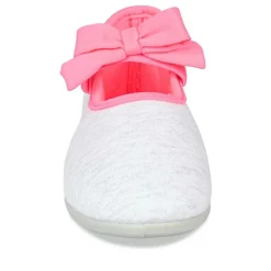 Chaussons Ballerine GRIS Fille Elastique