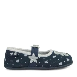 Chaussons Ballerine MARINE Fille Elastique