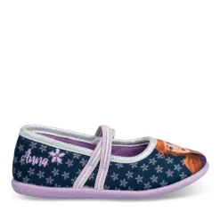 Chaussons Ballerine MARINE Fille Elastique