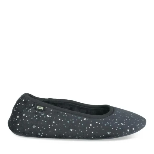 Chaussons Ballerine MARINE Femme Motif Uni A Enfiler