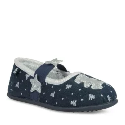Chaussons Ballerine MARINE Fille Elastique