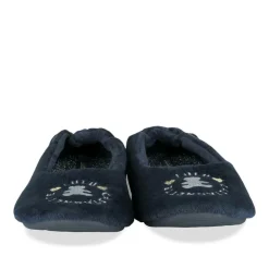 Chaussons Ballerine MARINE Femme Motif Uni A Enfiler
