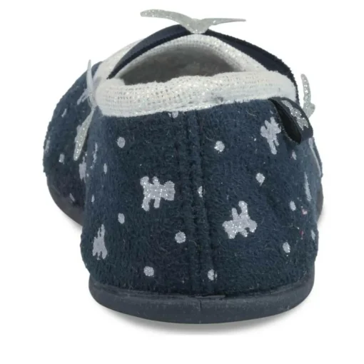 Chaussons Ballerine MARINE Fille Elastique