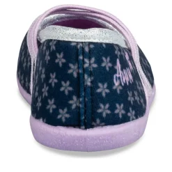 Chaussons Ballerine MARINE Fille Elastique
