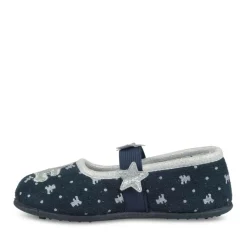 Chaussons Ballerine MARINE Fille Elastique
