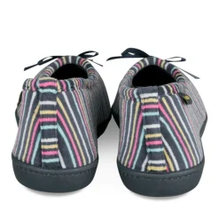 Chaussons Ballerine MARINE Femme Motif Uni A Enfiler