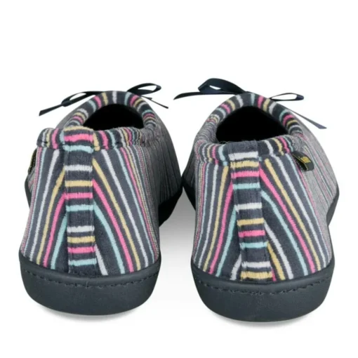 Chaussons Ballerine MARINE Femme Motif Uni A Enfiler
