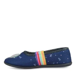 Chaussons Ballerine MARINE Fille Elastique