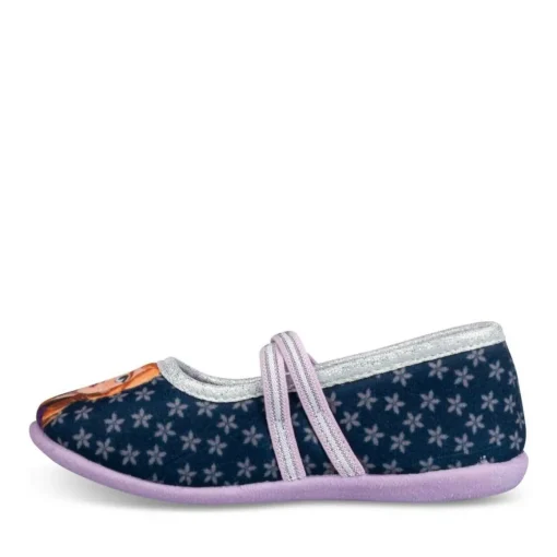 Chaussons Ballerine MARINE Fille Elastique