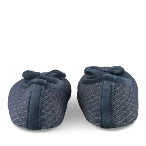 Chaussons Ballerine MARINE Femme Motif Uni A Enfiler